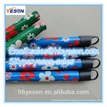 broom with wooden handle pvc coated / wooden broom handles with plastic coated